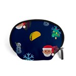 taco Emoji Christmas Accessory Pouch (Small)