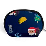 taco Emoji Christmas Accessory Pouch (Medium)