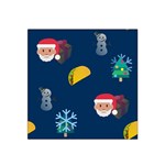 taco Emoji Christmas Satin Bandana Scarf