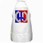 Peace sign paris france BBQ Apron