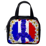 Peace sign paris france Classic Handbag (One Side)