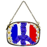 Peace sign paris france Chain Purse (One Side)