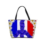 Peace sign paris france Classic Shoulder Handbag