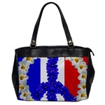 Peace sign paris france Oversize Office Handbag