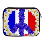 Peace sign paris france Apple iPad 2/3/4 Zipper Case