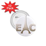 pray for Paris Peace 1.75  Button (10 pack) 