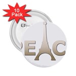 pray for Paris Peace 2.25  Button (10 pack)