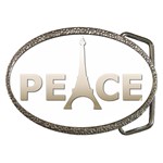 pray for Paris Peace Belt Buckle