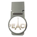 pray for Paris Peace Money Clip (Round)