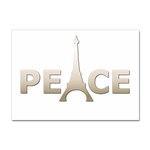 pray for Paris Peace Sticker A4 (10 pack)