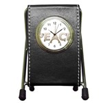 pray for Paris Peace Pen Holder Desk Clock