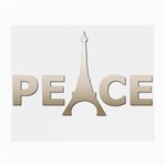 pray for Paris Peace Small Glasses Cloth