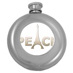 pray for Paris Peace Hip Flask (5 oz)