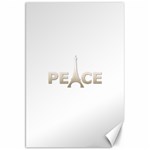 pray for Paris Peace Canvas 20  x 30 