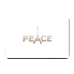 pray for Paris Peace Small Doormat