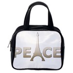 pray for Paris Peace Classic Handbag (One Side)