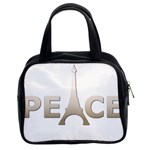 pray for Paris Peace Classic Handbag (Two Sides)