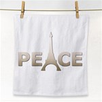 pray for Paris Peace Face Towel