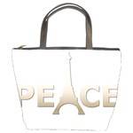 pray for Paris Peace Bucket Bag