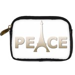 pray for Paris Peace Digital Camera Leather Case