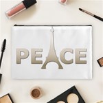 pray for Paris Peace Cosmetic Bag (Large)