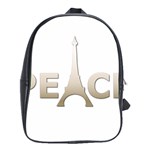 pray for Paris Peace School Bag (Large)