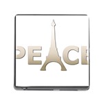 pray for Paris Peace Memory Card Reader (Square)