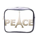 pray for Paris Peace Mini Toiletries Bag (One Side)