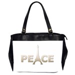 pray for Paris Peace Oversize Office Handbag (2 Sides)