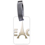 pray for Paris Peace Luggage Tag (two sides)