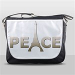 pray for Paris Peace Messenger Bag