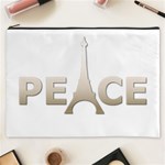 pray for Paris Peace Cosmetic Bag (XXXL)