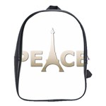 pray for Paris Peace School Bag (XL)