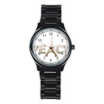 pray for Paris Peace Stainless Steel Round Watch