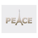 pray for Paris Peace 8  x 10  Desktop Photo Plaque