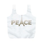 pray for Paris Peace Full Print Recycle Bag (M)