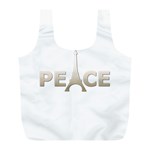 pray for Paris Peace Full Print Recycle Bag (L)