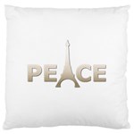 pray for Paris Peace Standard Flano Cushion Case (One Side)