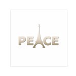 pray for Paris Peace Small Satin Scarf (Square)