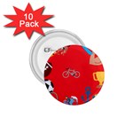 sports Emoji 1.75  Button (10 pack) 