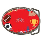 sports Emoji Belt Buckle