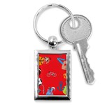 sports Emoji Key Chain (Rectangle)