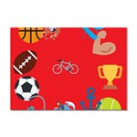 sports Emoji Sticker A4 (10 pack)