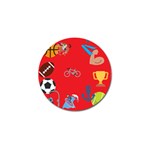 sports Emoji Golf Ball Marker