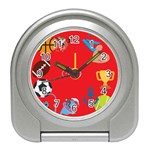 sports Emoji Travel Alarm Clock