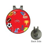 sports Emoji Golf Ball Marker Hat Clip