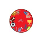 sports Emoji Hat Clip Ball Marker