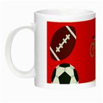 sports Emoji Night Luminous Mug