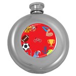 sports Emoji Hip Flask (5 oz)