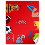 sports Emoji Canvas 18  x 24 